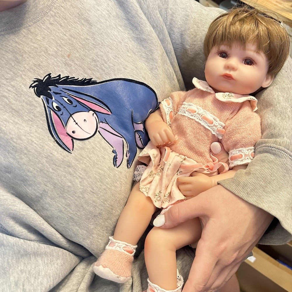 Aori Reborn Baby Dolls Girl 20 Inch Realistic Lifelike Newborn Baby Doll Hair